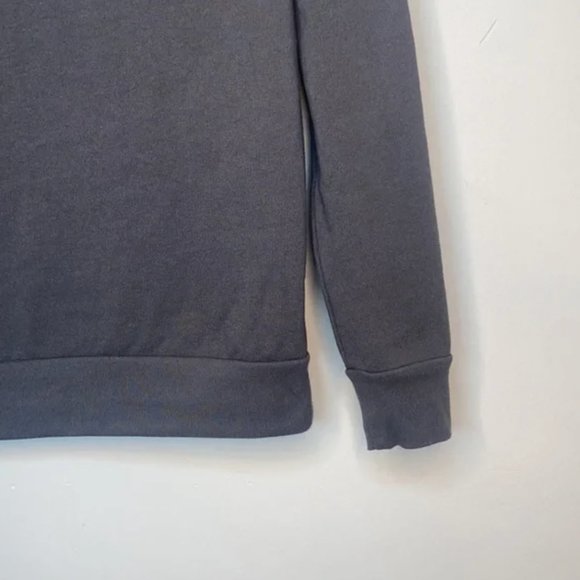 Sezane x Madewell La Superbe XS Gray Crew Neck Sweater - Picture 5 of 9